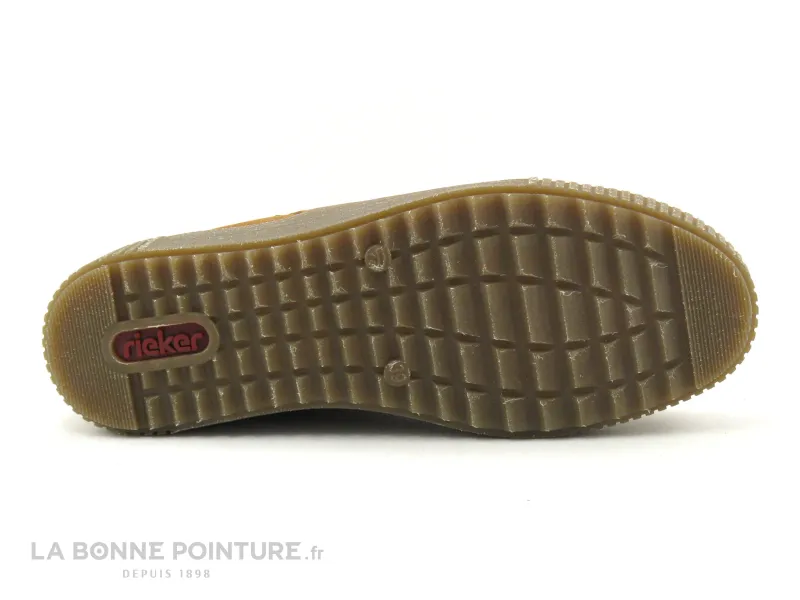 Achat chaussures Rieker Femme Chaussure montante, vente Rieker Y6461-24 marron clair - Bottine Femme semelle crepe