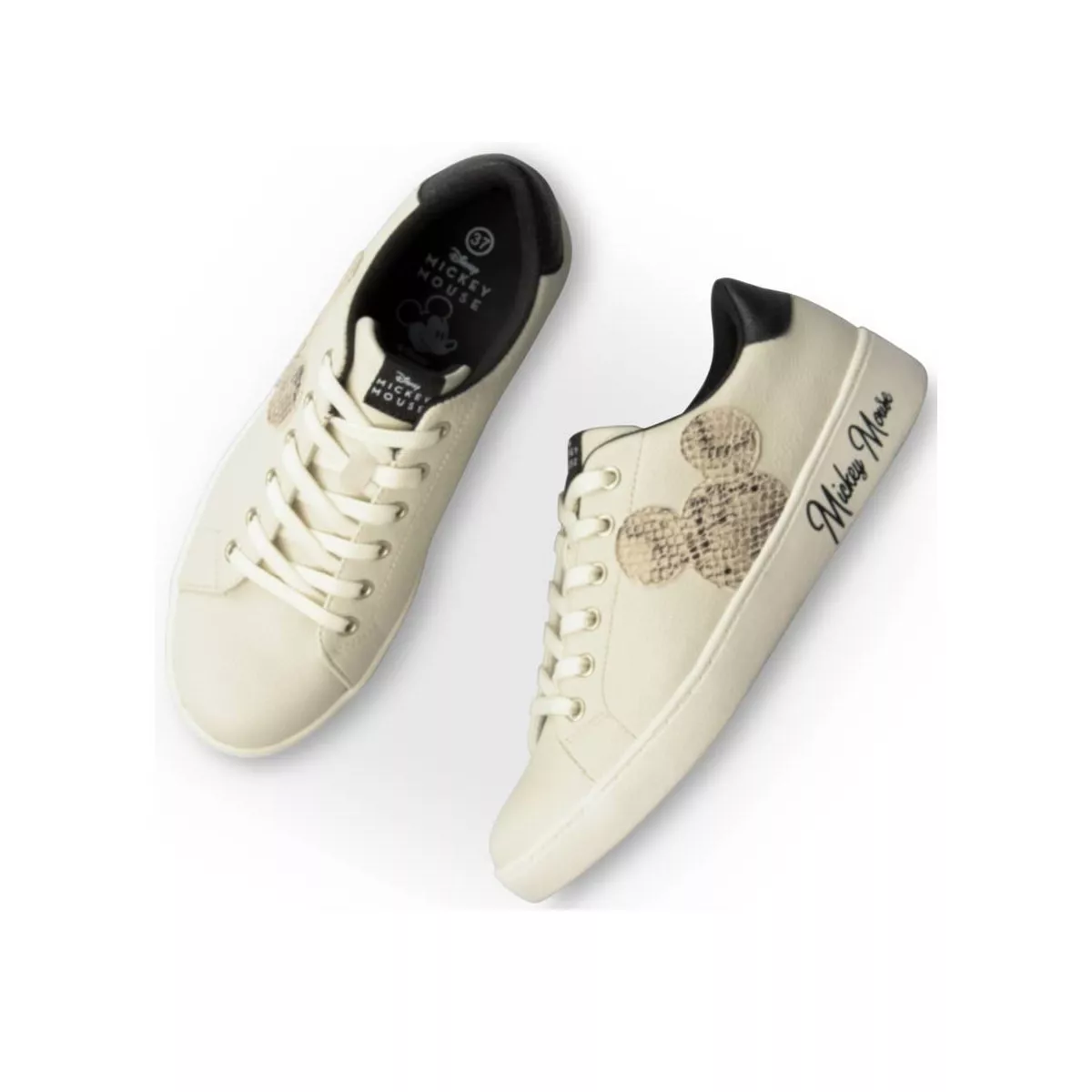 Baskets BEIGE MICKEY