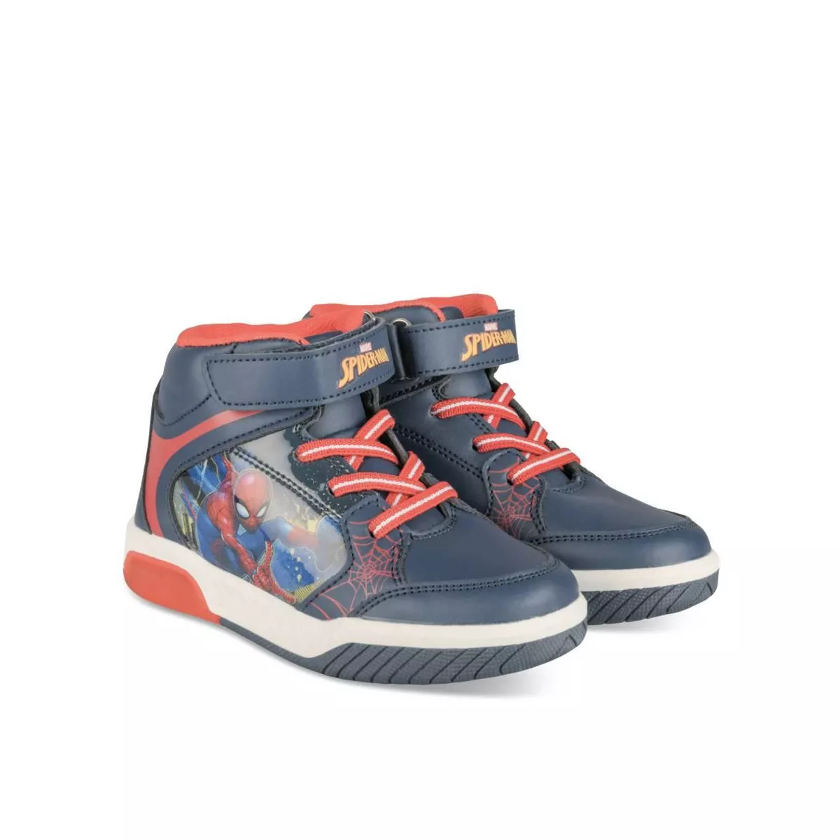 Baskets BLEU SPIDERMAN