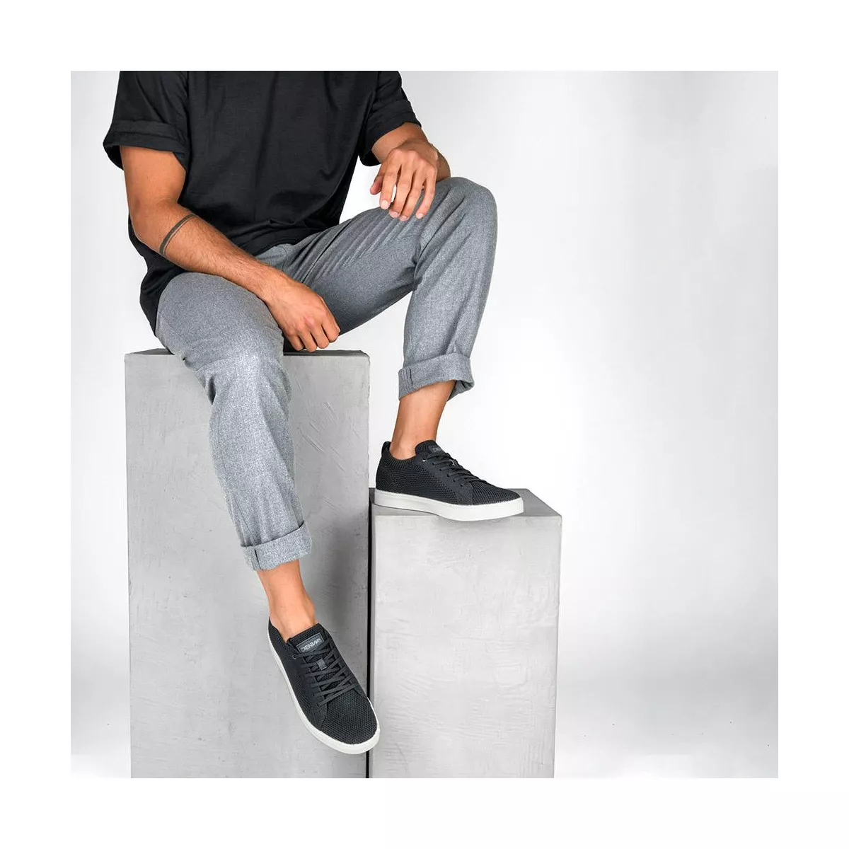 Baskets NOIR DENIM SIDE