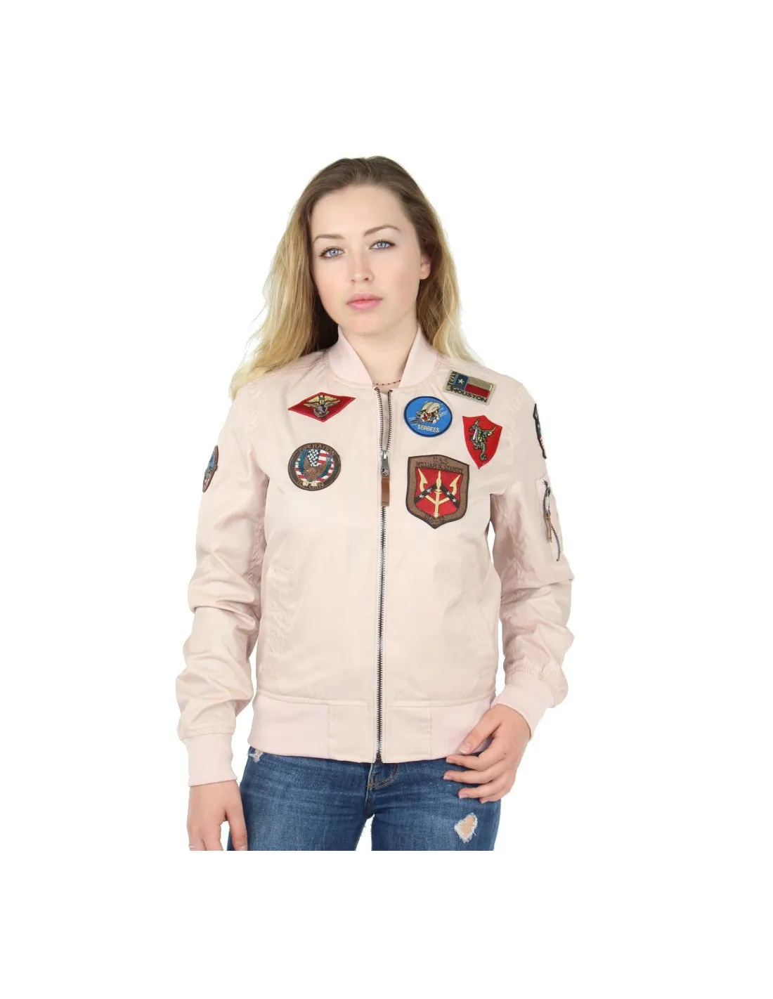 Blouson Bombers Top Gun ref_46185 Rose