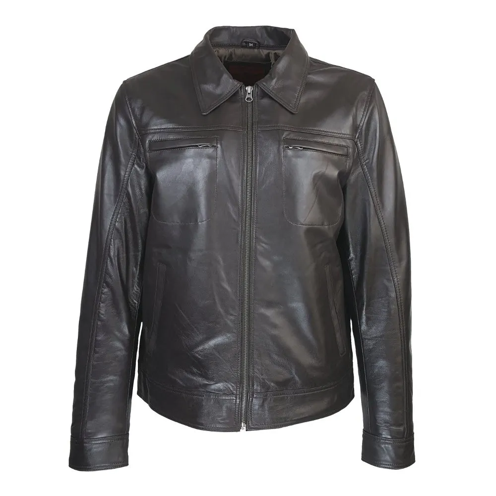 blouson cuir homme aviateur nouvel vague