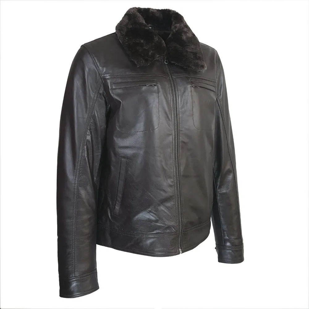 blouson cuir homme aviateur nouvel vague