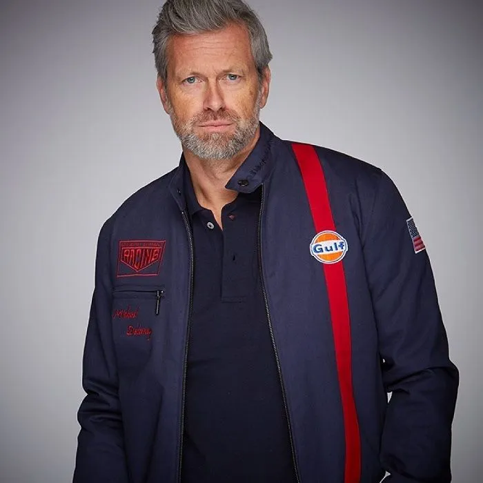Blouson GULF M.Delaney bleu pour homme