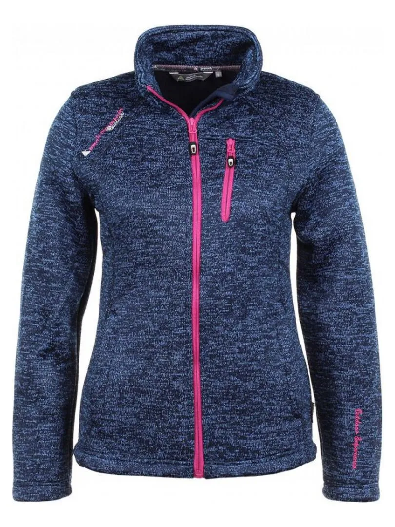 Blouson polaire femme ALAIKA - Bleu marine