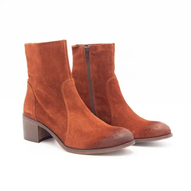 Bottines Aliwell Alias Brique pour Femme
