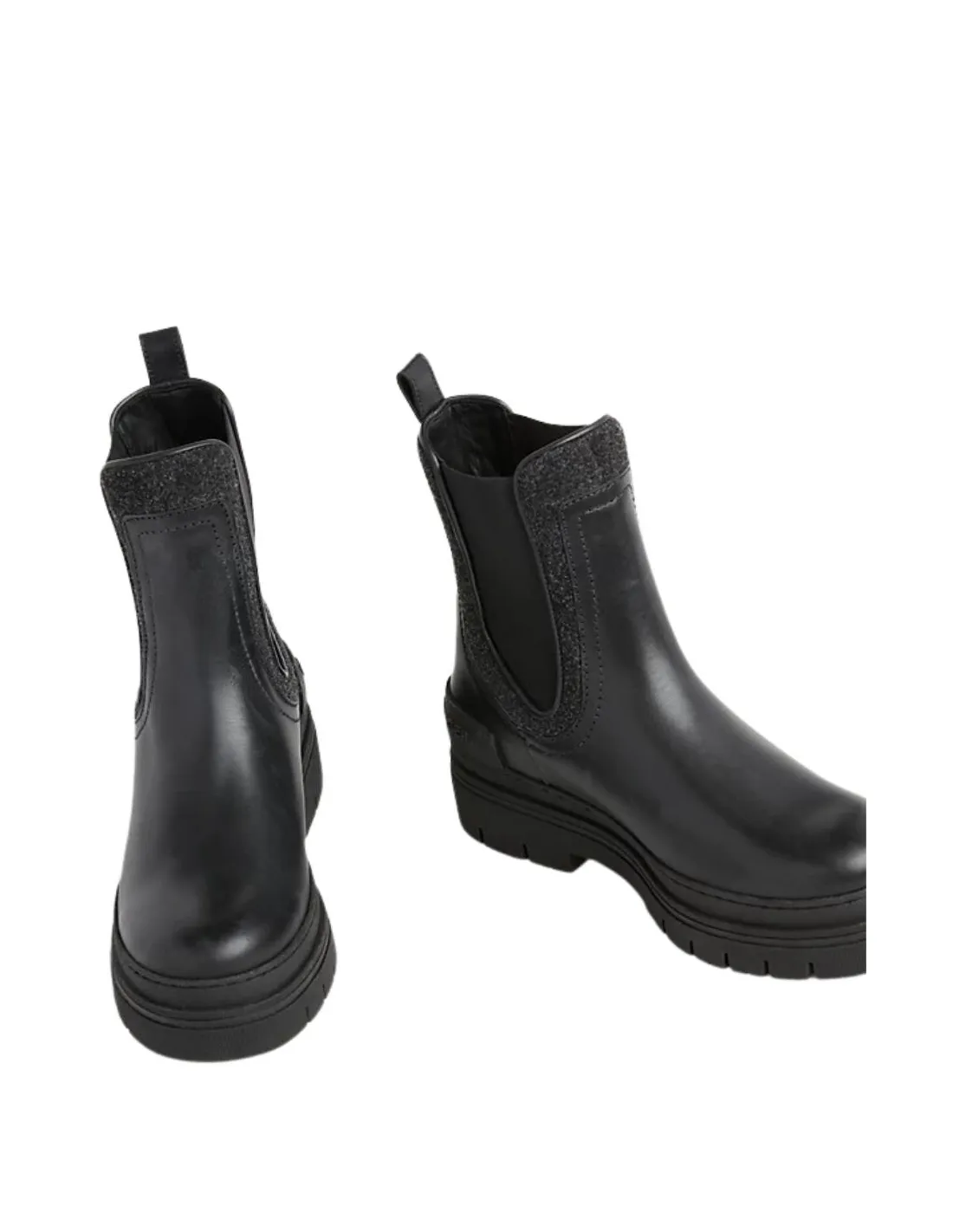 Bottines femme Tommy Hilfiger Ref 61545 Noir