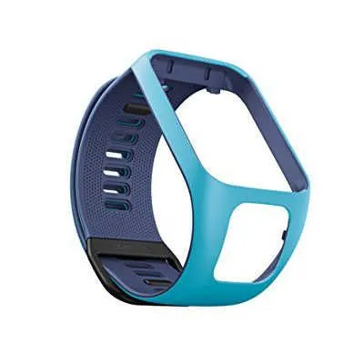 Bracelet Fin TomTom Runner 3 - Bleu Clair/Bleu Marine