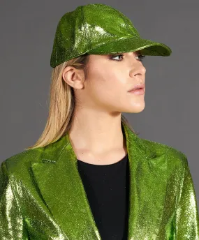 Casquette baseball cuir homme casquette cuir vert Boston