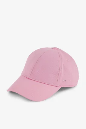 Casquette en coton rose