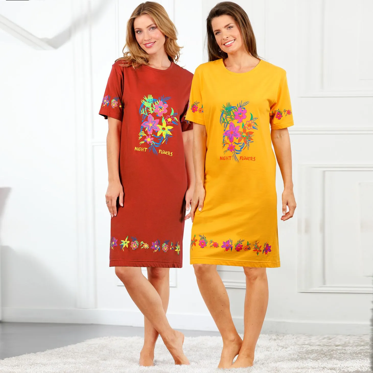 Chemise de nuit - lot de 2