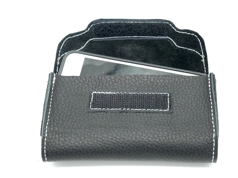 ETUI A PORTABLE CUIR PORT HORIZONTAL MIXTE - Cuir Polaine