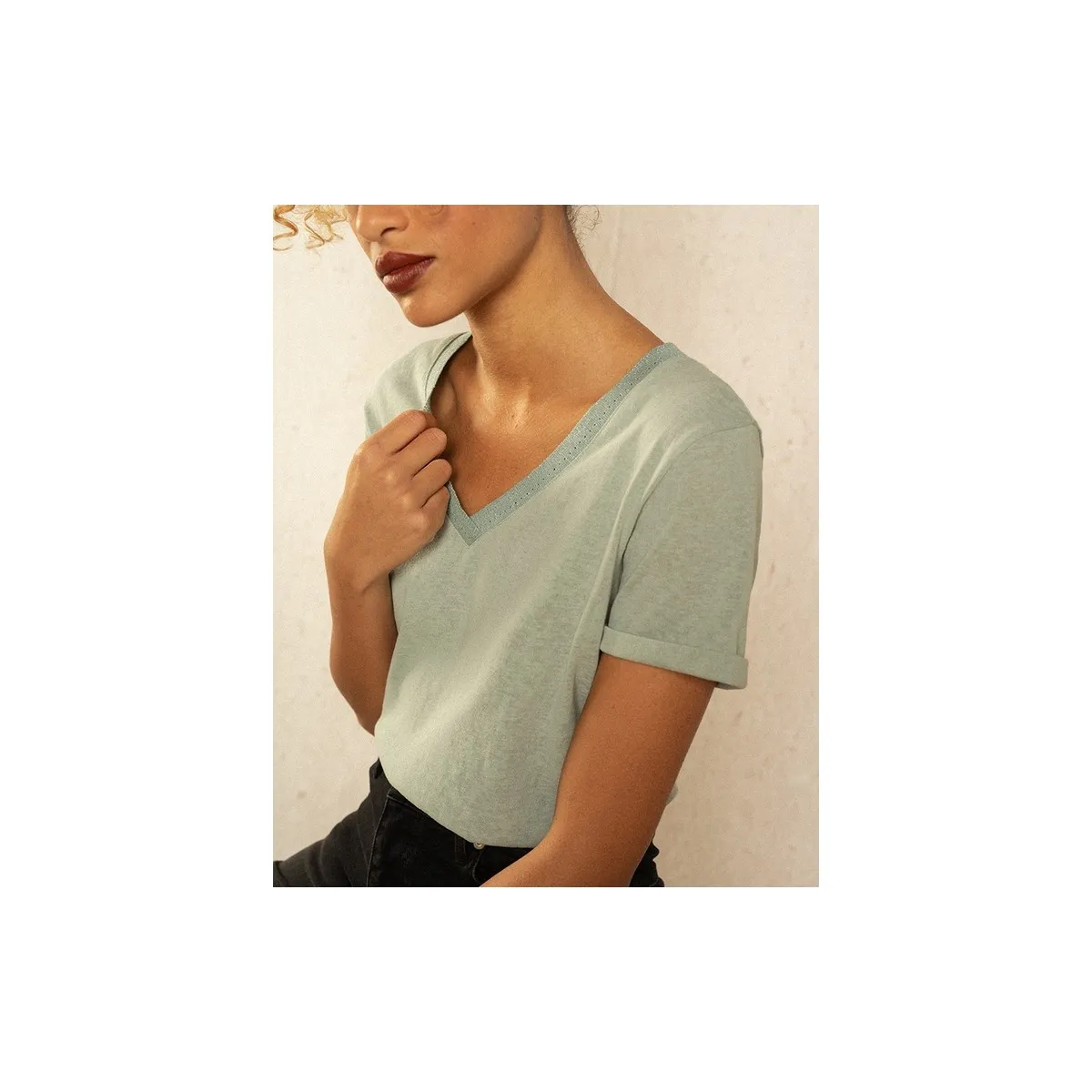 Grace et Mila - T-shirt vert