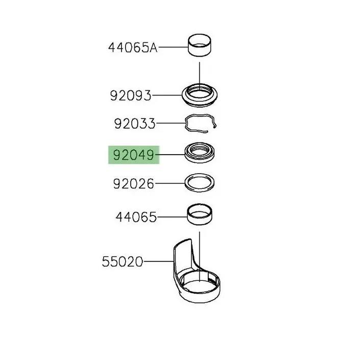 Joint spi de fourche Kawasaki Ninja 400 (2018-2020) | Moto Shop 35