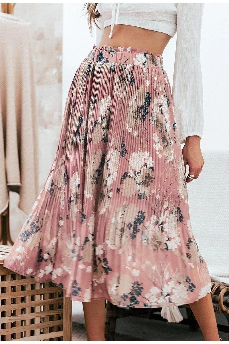 Jupe boho bohème chic longue