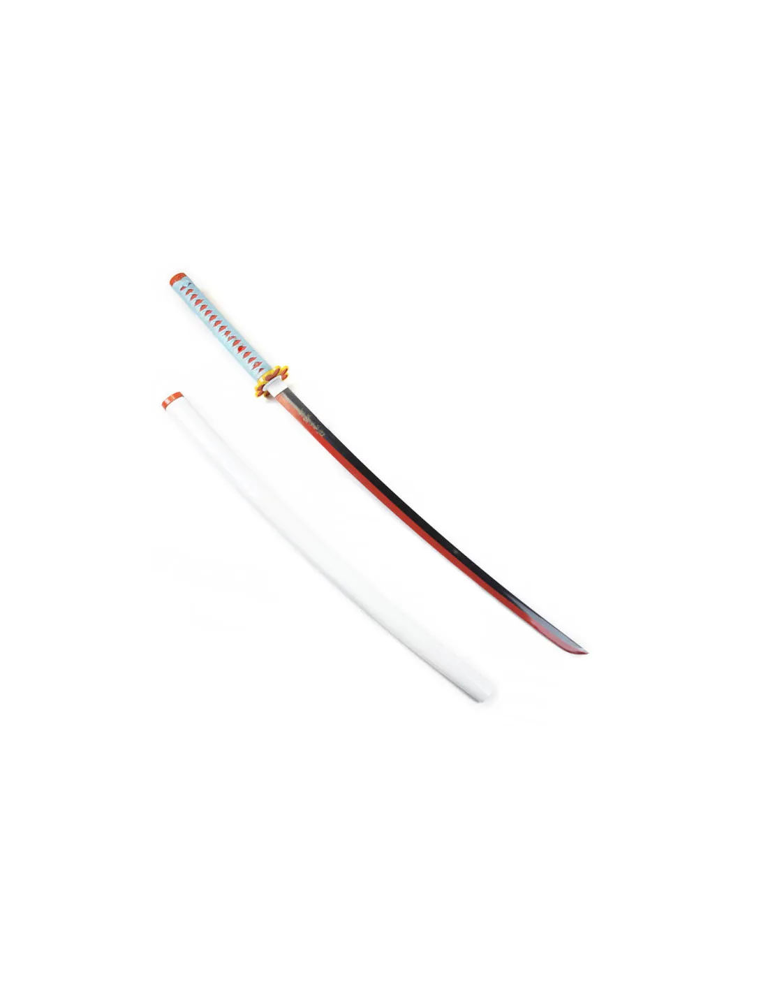 Katana forgé à la main de Kanroji Mitsuri, tueur de démons ⚔️ Boutique Épées