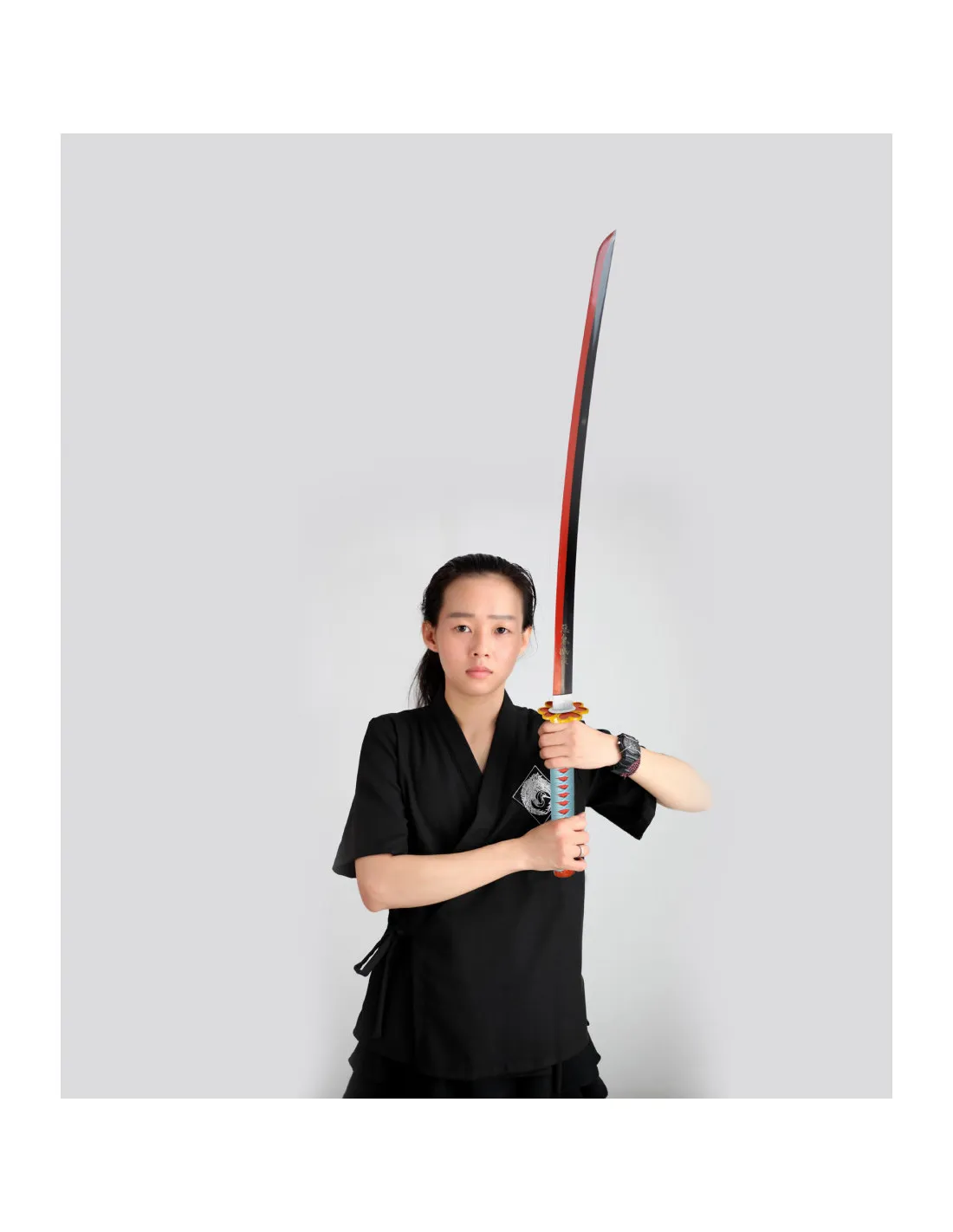 Katana forgé à la main de Kanroji Mitsuri, tueur de démons ⚔️ Boutique Épées
