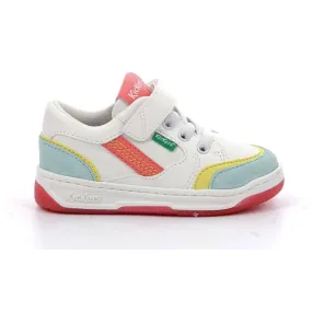 KICKERS Baskets basses Kouic blanc blanc - Kickers