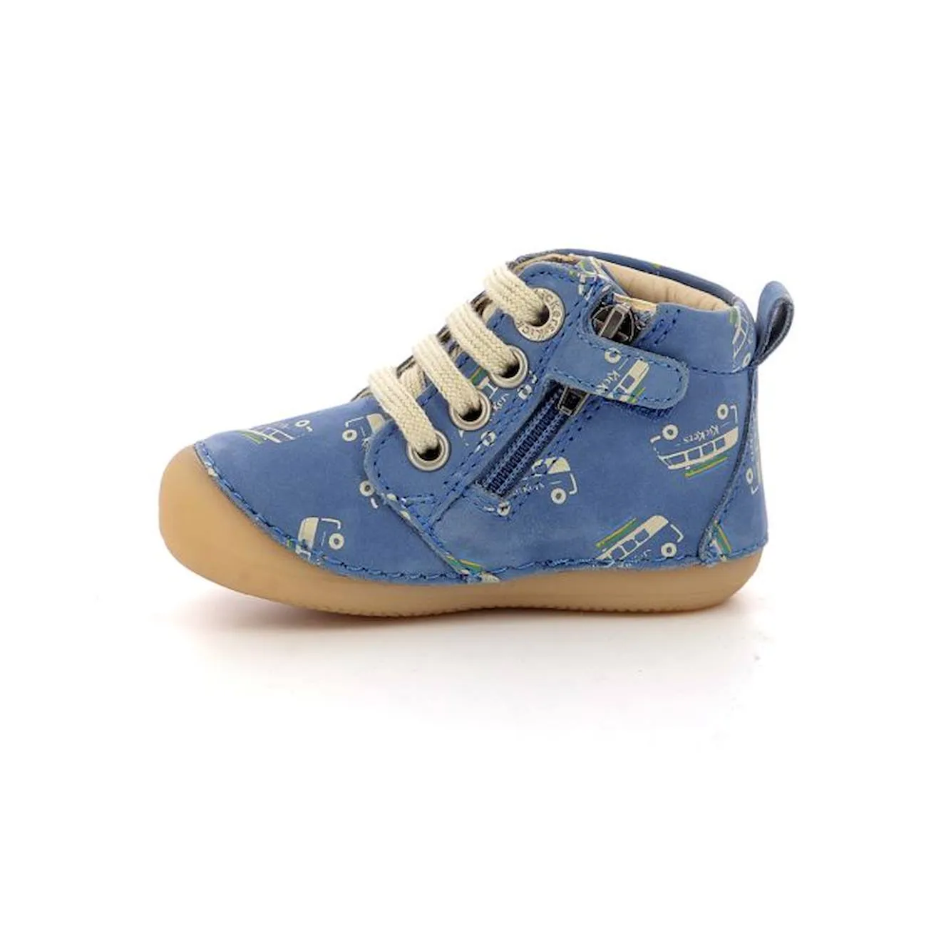 KICKERS Bottillons Sonizip bleu bleu - Kickers