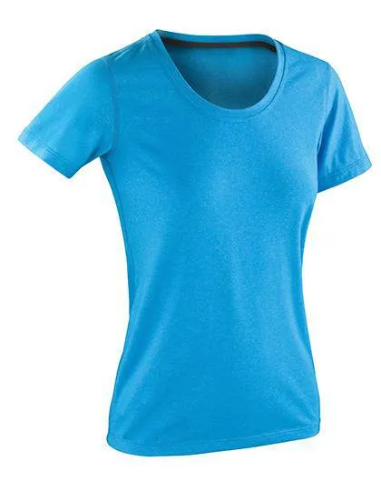 Lot de 3 T-Shirts Vierges Spiro S271F Fitness à Manches Courtes