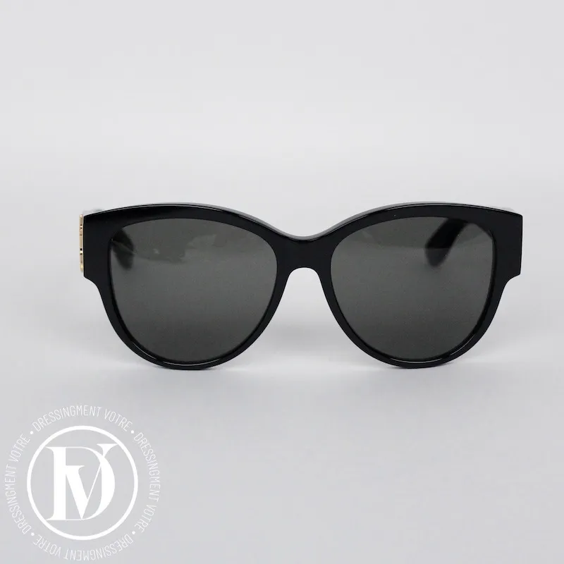 Lunettes de soleil YSL en acétate noir – Saint Laurent