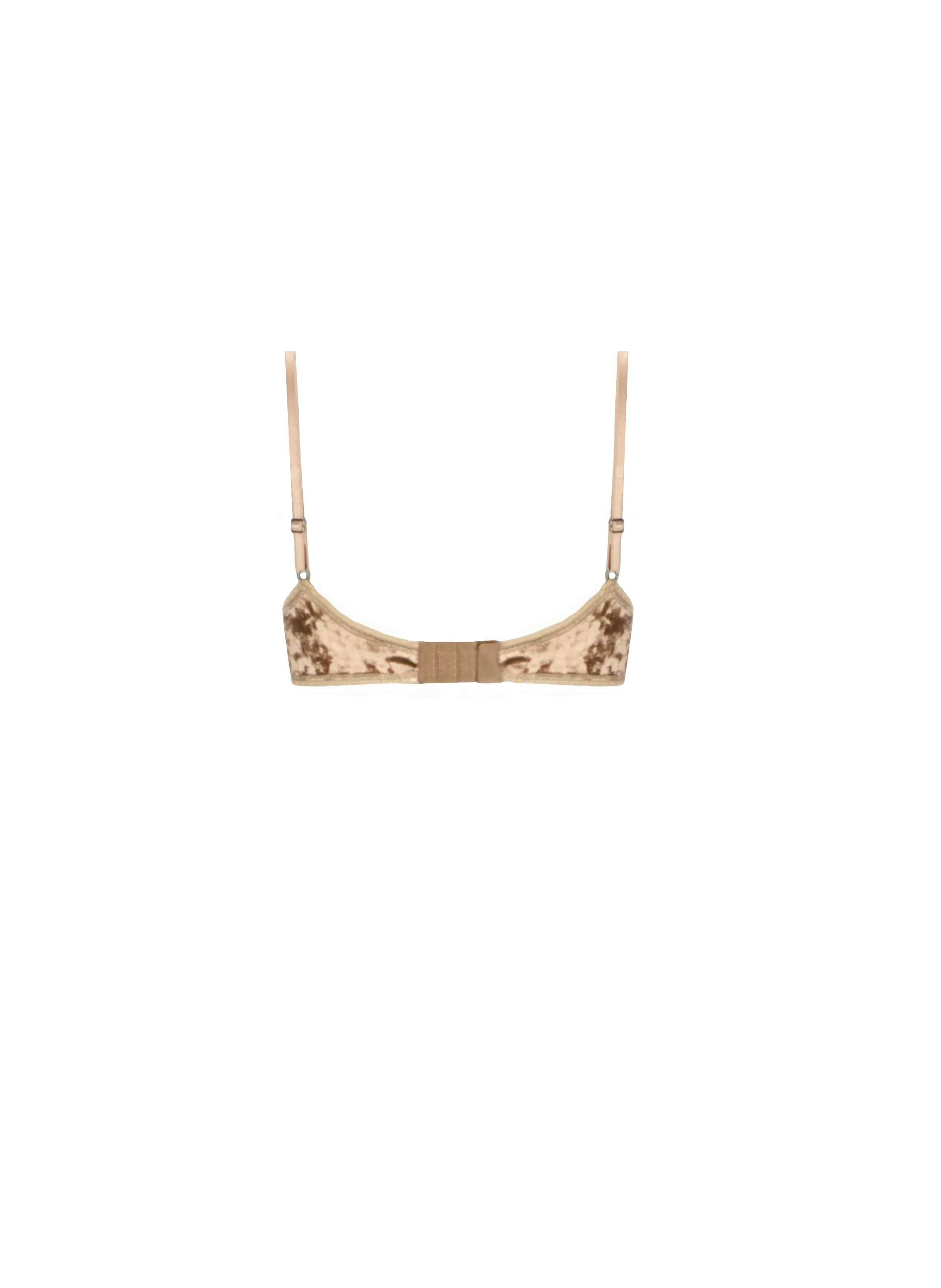 MOMONI  Soutien gorge effet velours - Marron