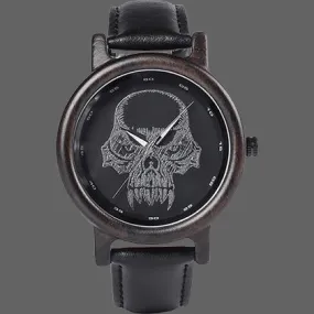Montre Punisher en Bamboo