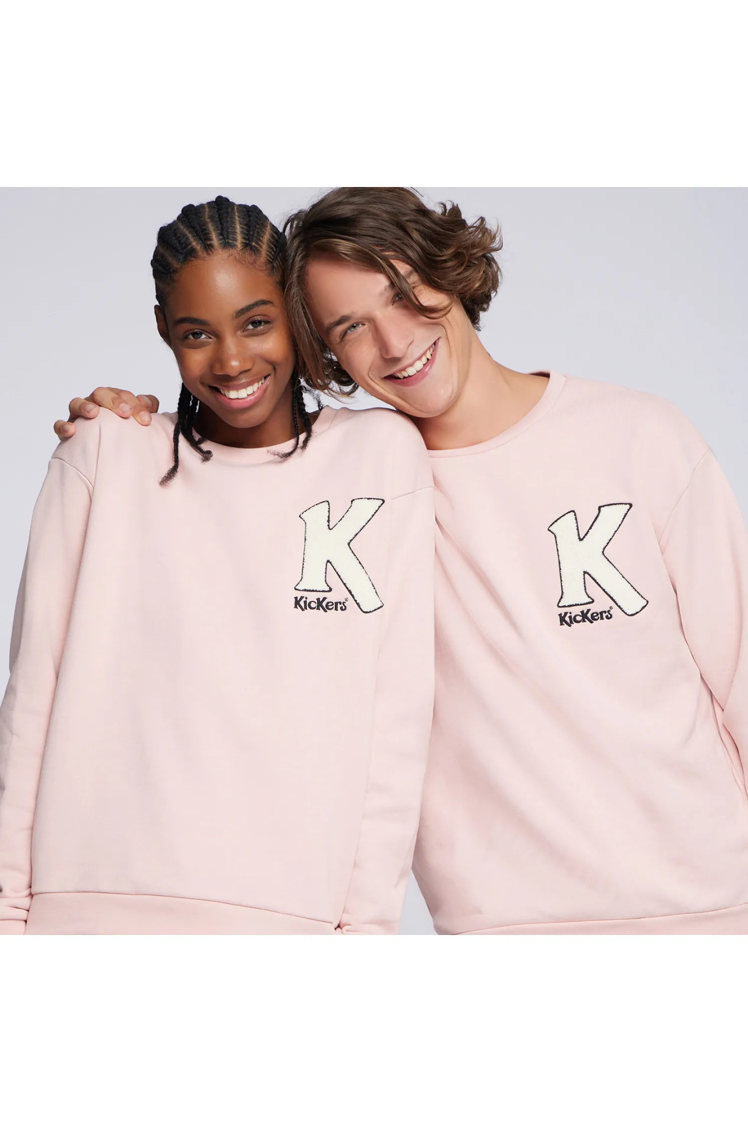 ORGANIC BIG-K SWEAT ROSE