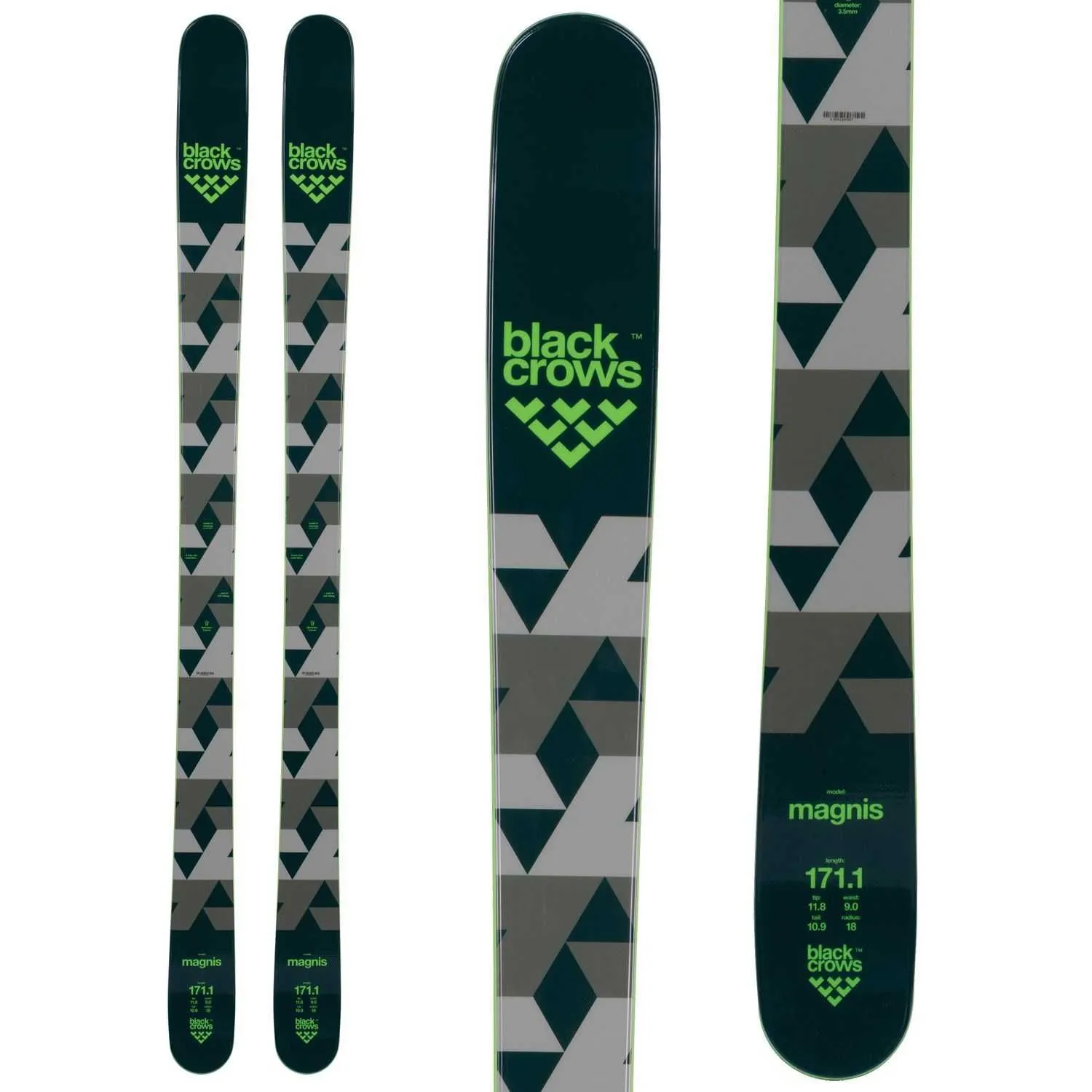 Pack Ski Junior Magnis + Fixations 2018 