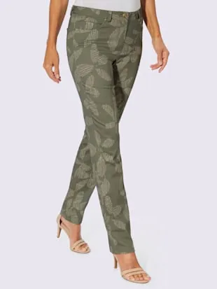 Pantalon satin coton