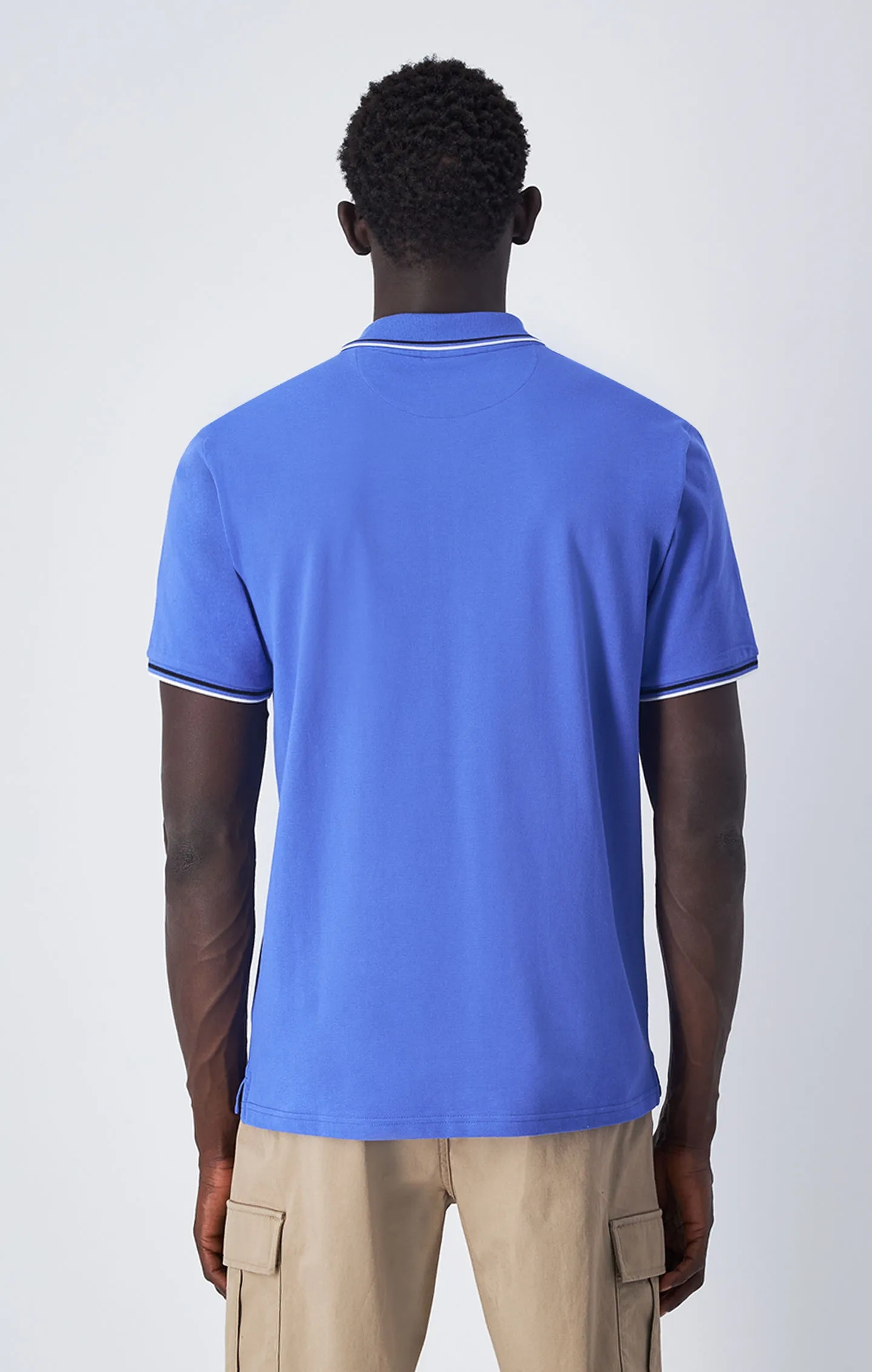 Polo en coton piqué à logo C | Champion France