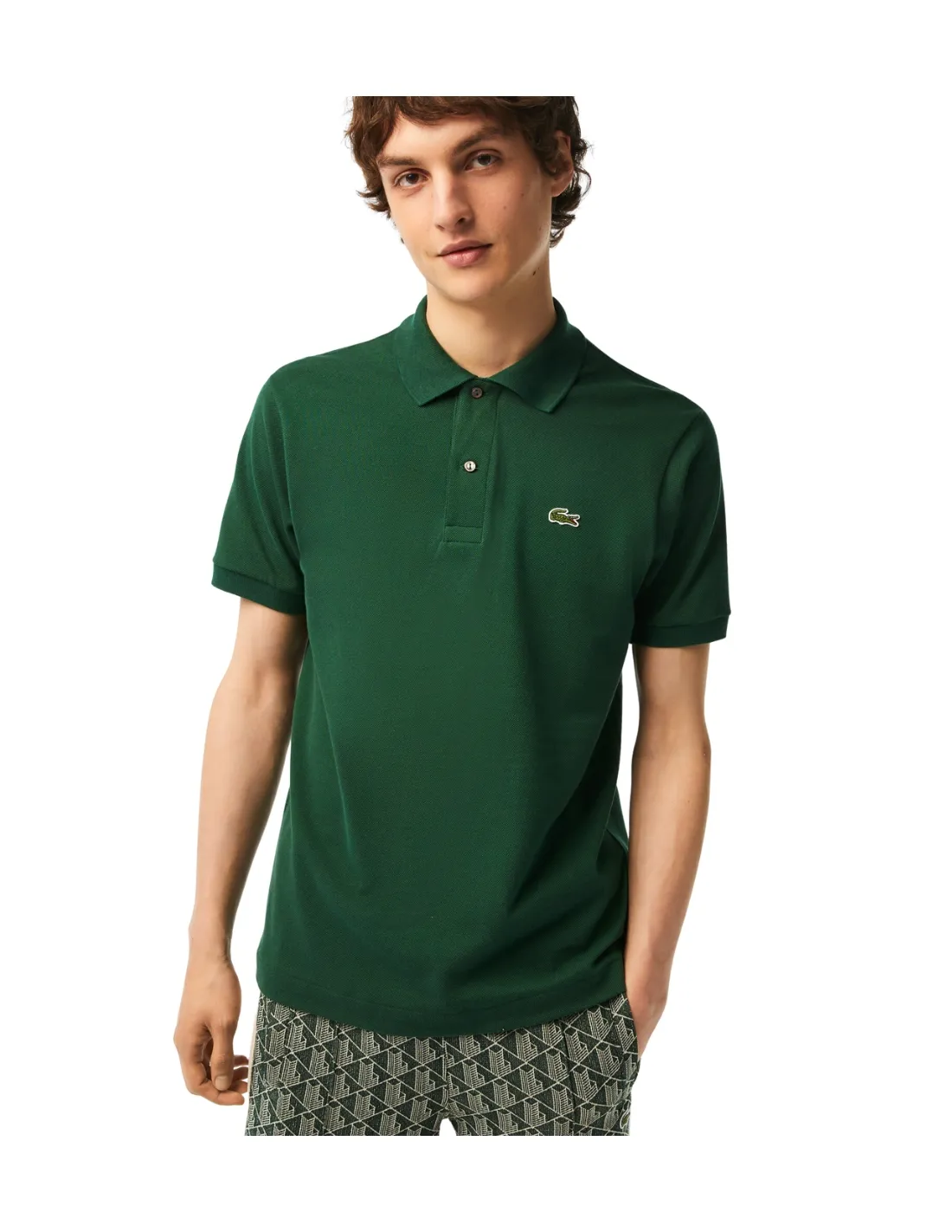 Polo homme Lacoste Ref 52087 132 Vert
