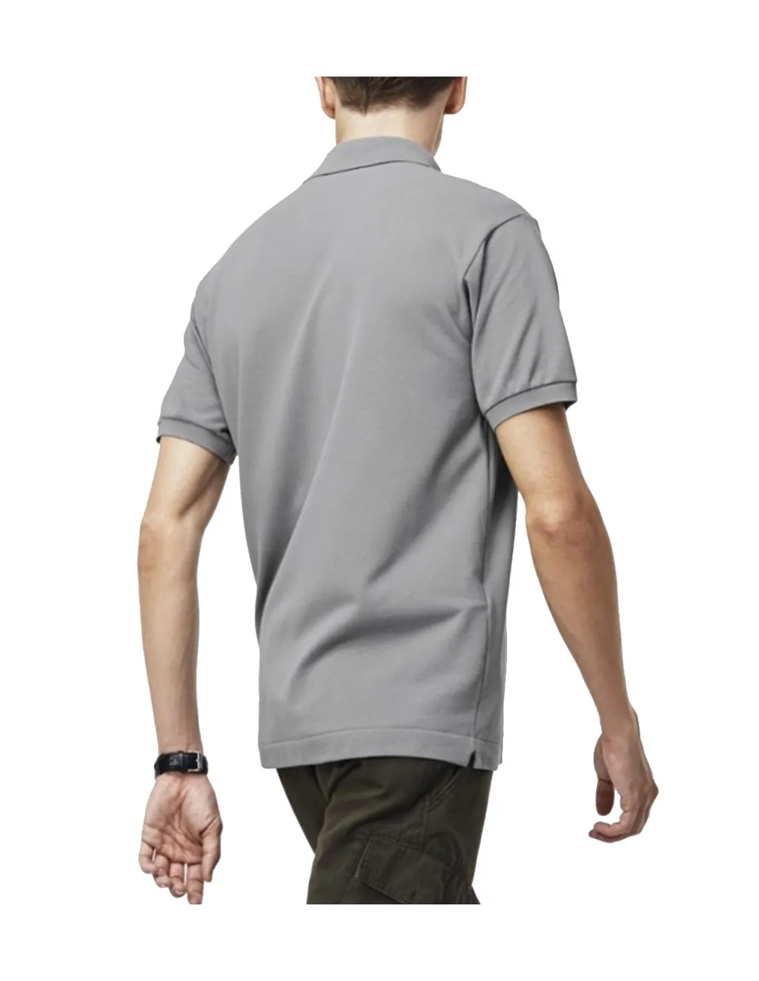 Polo homme LACOSTE ref 52087 KC8 gris