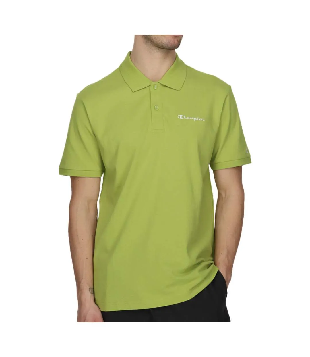 Polo Vert Homme Champion Classic