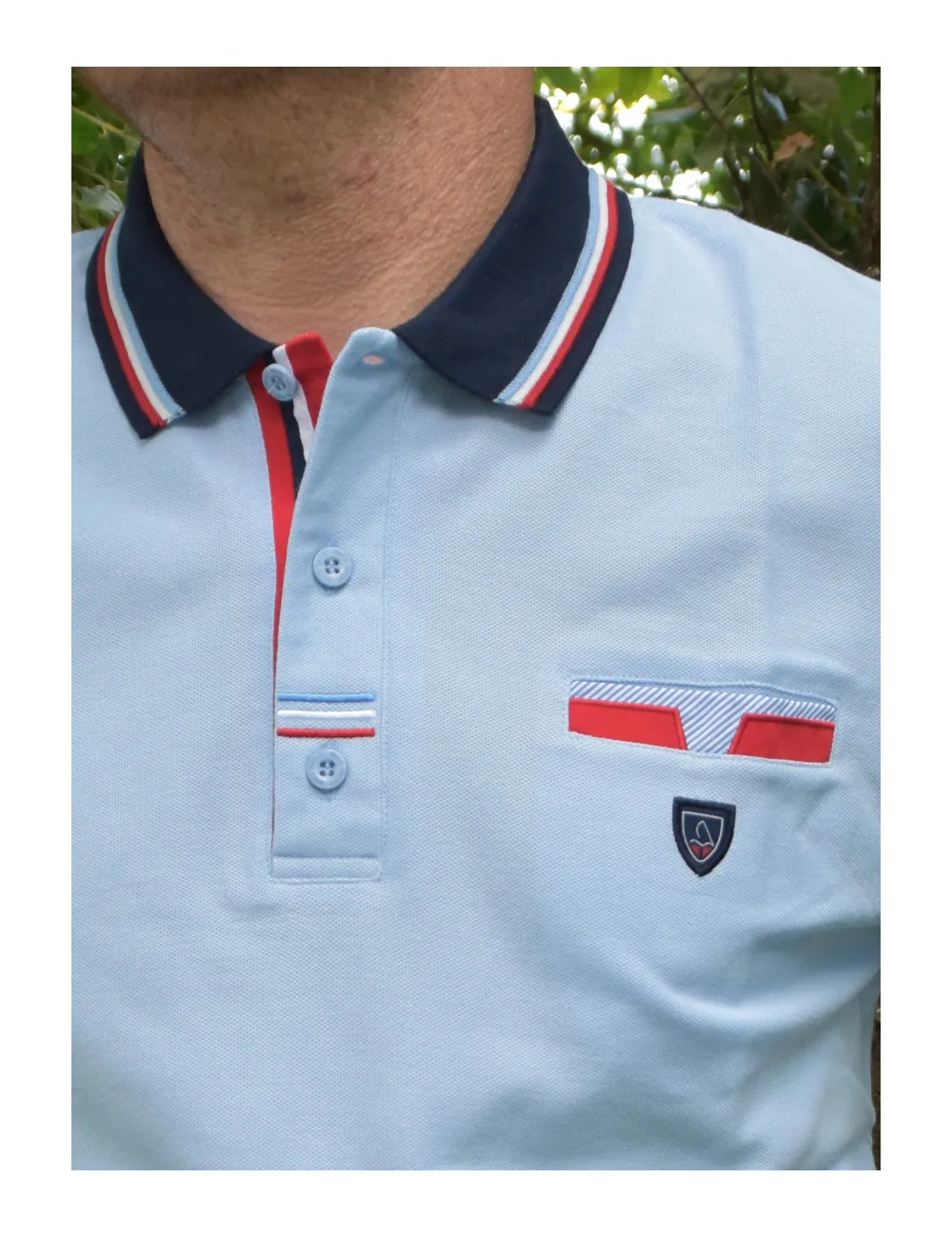Polo à manches courtes
