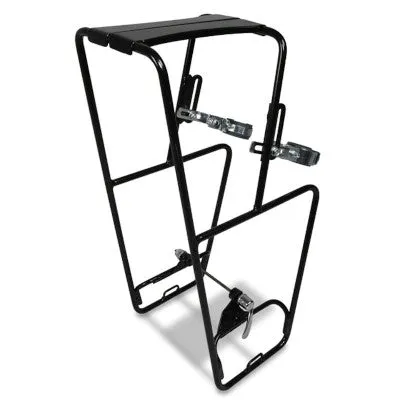 Porte-bagages avant pour vélo avec fourche suspendue Minoura
