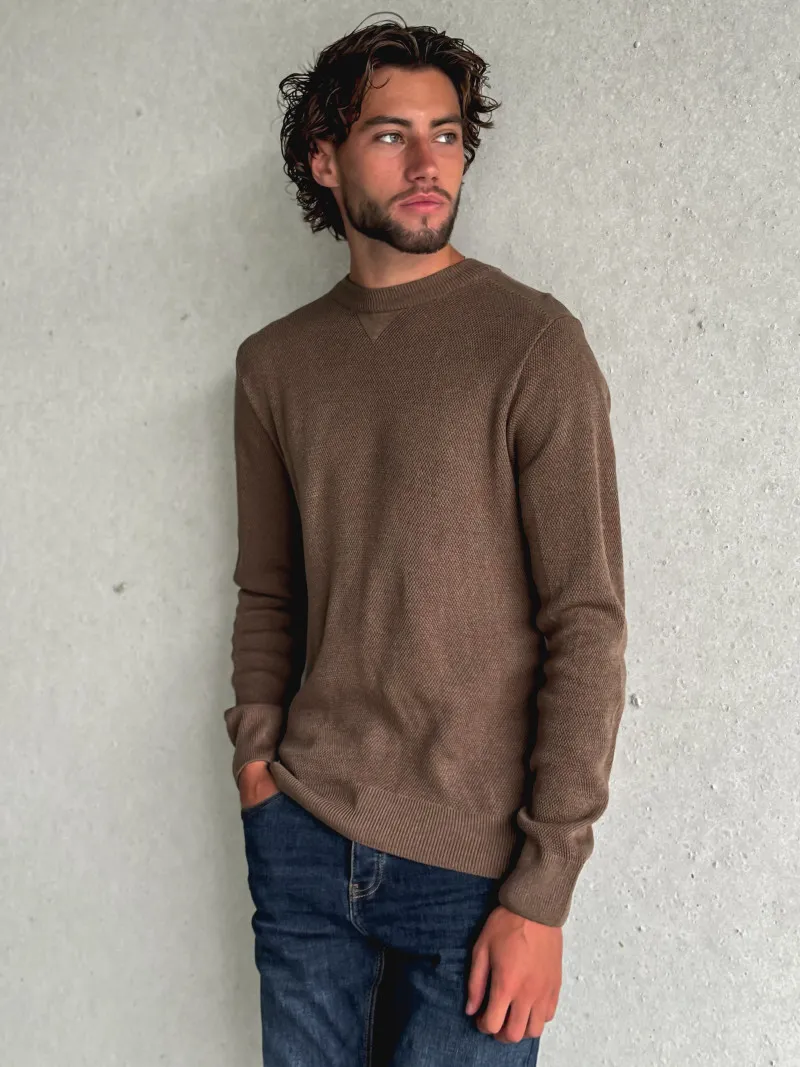 Pull Collin - Chocolat