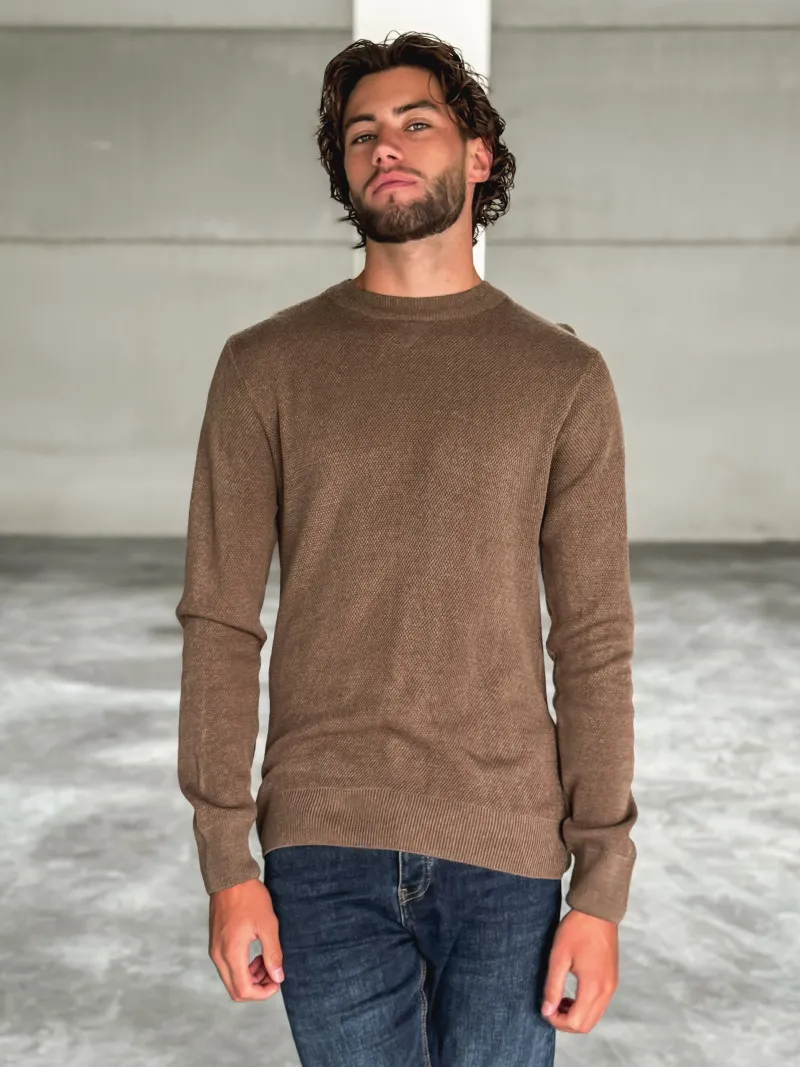 Pull Collin - Chocolat