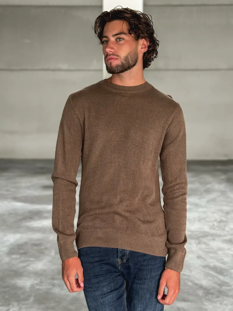 Pull Collin - Chocolat