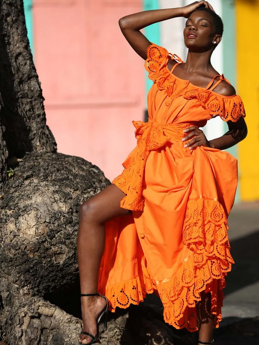 Robe Broderie Madelynn