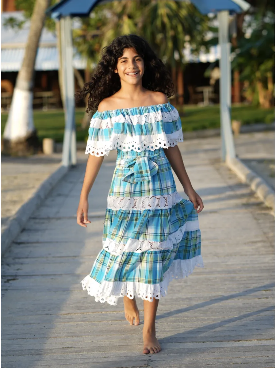 Robe Madras Chimène
