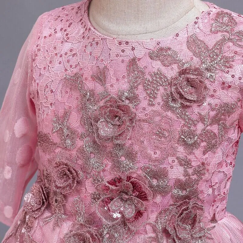 Robe Princesse Rose Poudré