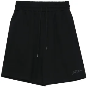 Short logo signature noir