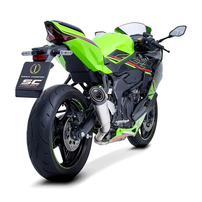 Silencieux SC Project S1 Titane Kawasaki Ninja ZX-4R (RR) (2024) | Moto Shop 35