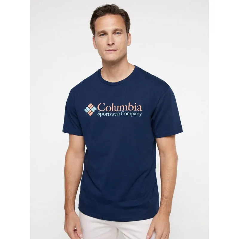 T-shirt tommy logo bordeaux homme - Tommy Hilfiger | wimod