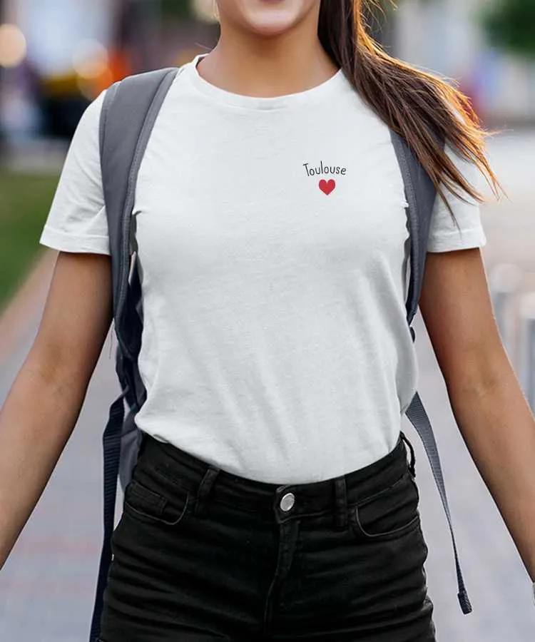 T-Shirt Toulouse Coeur