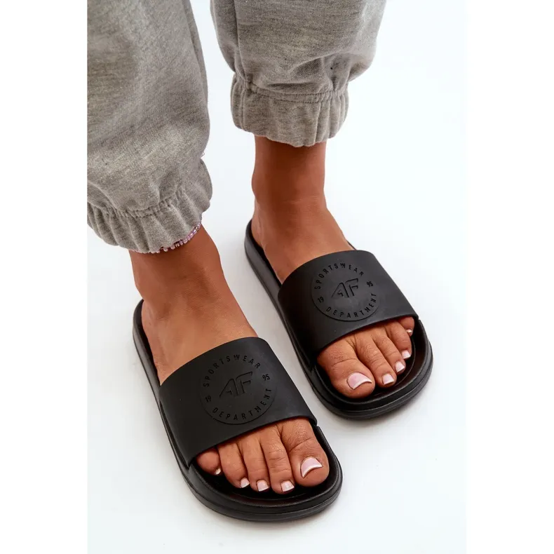 Tongs Femme 4FMM00FFLIF045-20S Noir le noir
