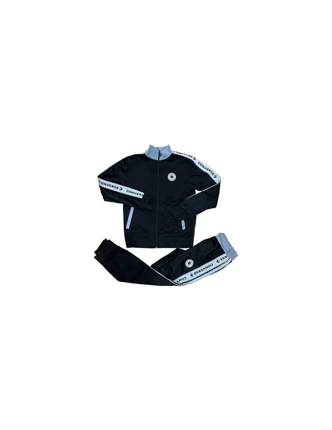 Tracksuit Converse Chuck Tricot noir Enfants