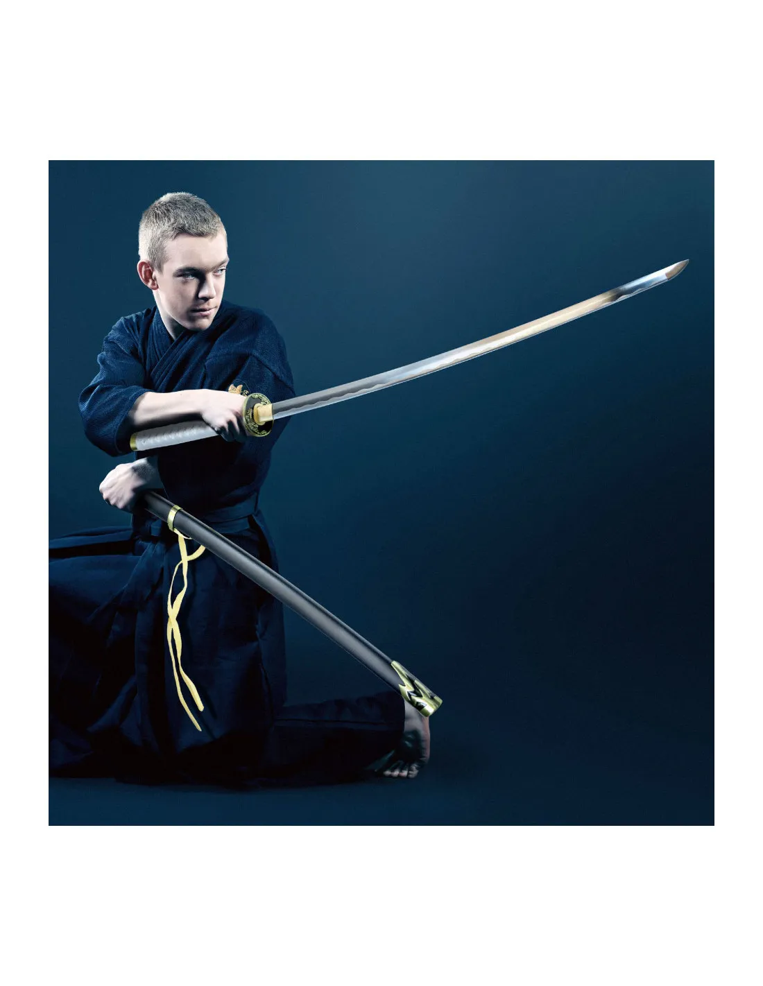 Vergil Devil May Cry 3 Yamato Katana forgé à la main ⚔️ Boutique Épées