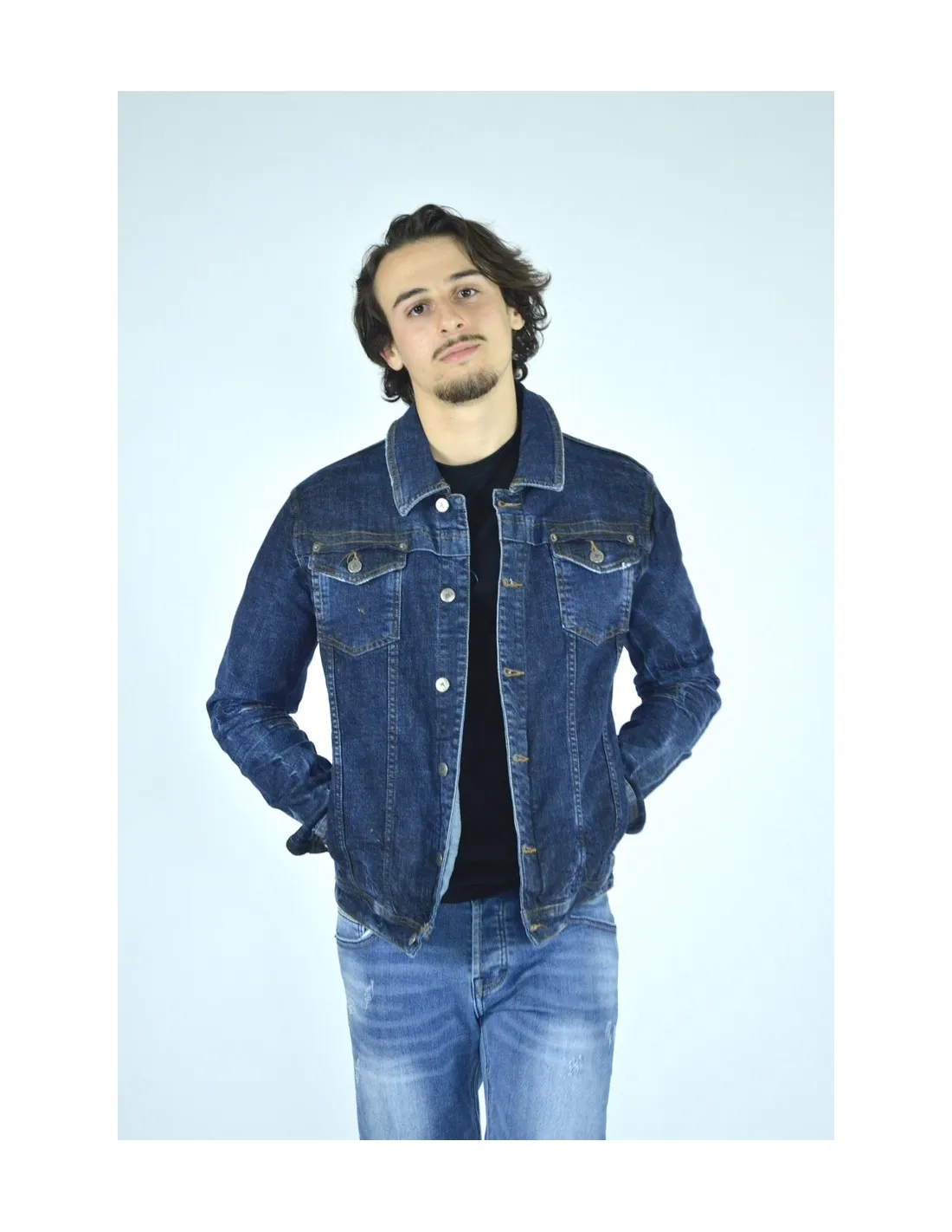 veste en jeans - homme